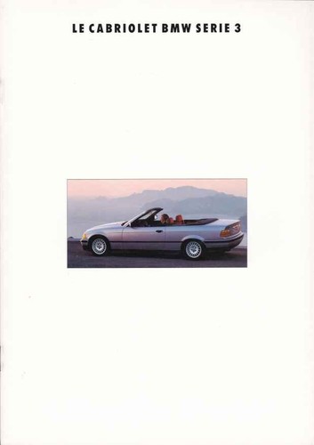 Catalogue brochure bmw - catalogue, serie