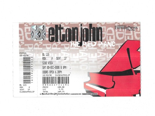 Rare ticket billet concert - rare,