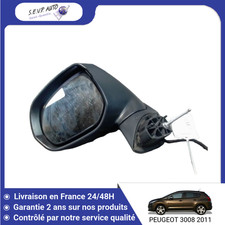 ?? RETROVISEUR EXTERIEUR ELECTRIQUE GAUCHE PEUGEOT 3008 2009- ➤8153ZT ♻️