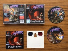 HEART OF DARKNESS sur PS1 -  PAL FR Complet - Très bon état - Lunettes 3D - 2 CD