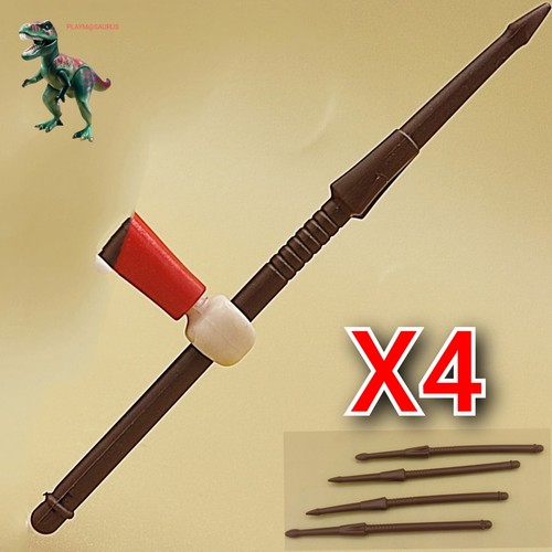 Playmobil lance soldat - x4,