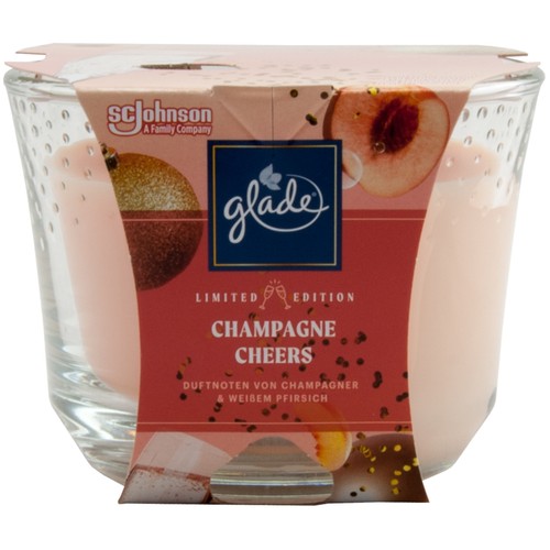 Glade bougie parfum champagne - parfum,