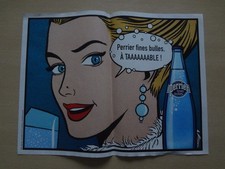Affiche publicitaire eaux de - publicitaire,