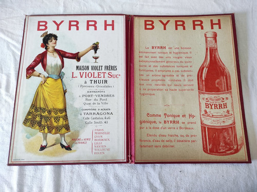Byrrh ancien classeur - ancien, classeur,