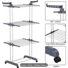 Étendoir linge pliable 4