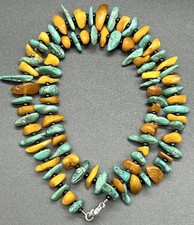 Collier Mala Perles Turquoises