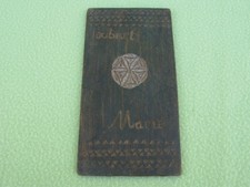 ancien plioir ou planchette à