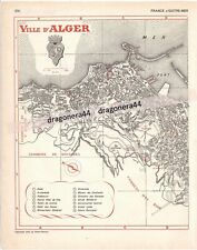 ALGER ( Algérie )  - Plan de