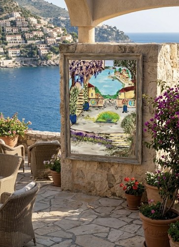 Tableau peinture acrylique sur - peinture,
