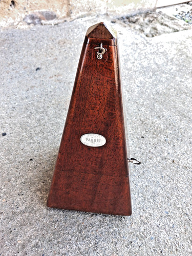 Ancien metronome bois - ancien,