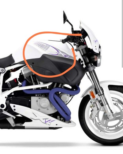 Buell white lightning - white,