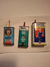 ancienne burette huile ancien bidon huile garage déco loft