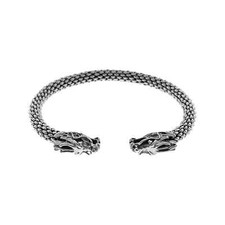 Argent Sterling Harley Dragon