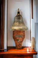 Rare cloche murale bronze - rare,