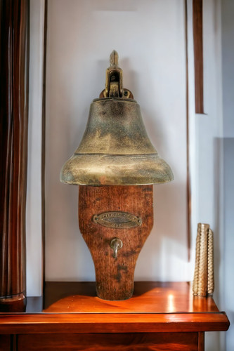 Rare cloche murale bronze - rare,