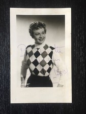 Autographe/Photo argentique Studio HARCOURT dédicacée par Giselle Pascal 1955