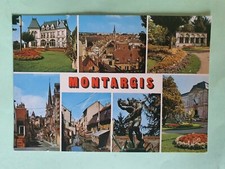 Carte Postale du Loiret 45 GF Montargis Vues divers