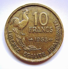 Monnaie 10 francs Guiraud 1953