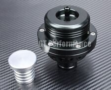 Dump Valve Double Pistons Aluminium forgé universel Noir black blow off pchit