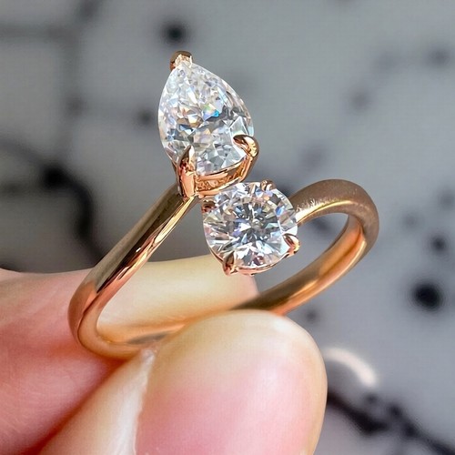 Bague fiançailles en - bague, de