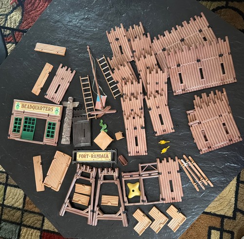Vtg playmobil fort randall - playmobil,