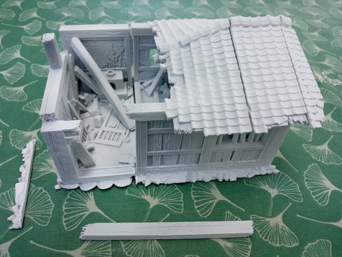 Décor maison ruine - décor, en