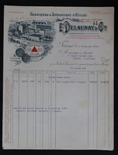 Facture FECAMP 1911 épuration