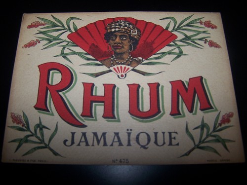 Rare étiquette ancienne - , rhum