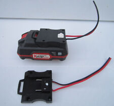 Adaptateur universel pour batterie Parkside X20Vteam  cablée en 2,5mm