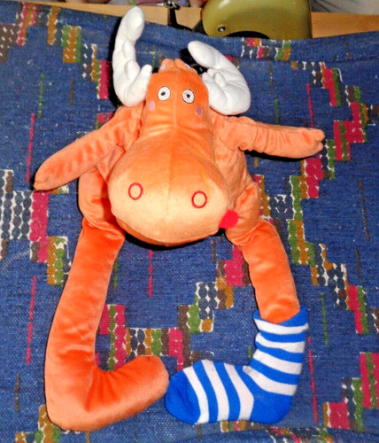 Db3 doudou peluche ikea cerf - doudou,