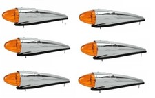 Set 6 LED Ambre Torpille Cab