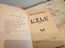 MAXENCE VAN DER MEERSCH- L'ÉLU- Relié- 1937-ÉDITION ORIGINALE /