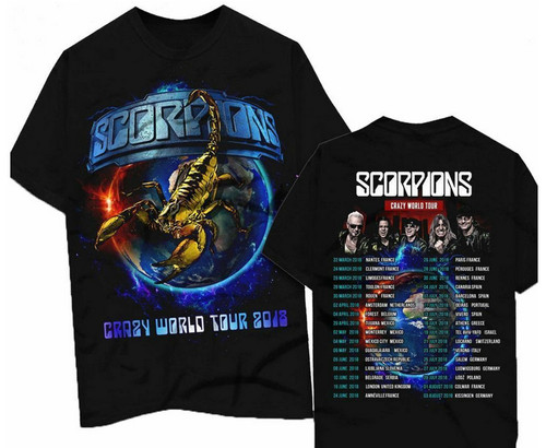 Scorpions 2018 crazy world - scorpions,