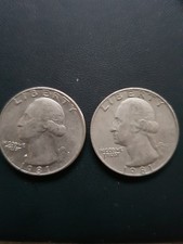 2- QUARTER DOLLAR - 1981-