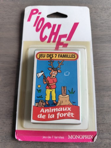 Jeu des familles animaux de - des,