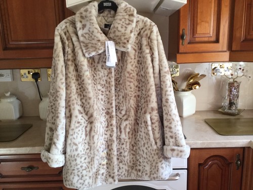 Manteau fausse fourrure - manteau, en