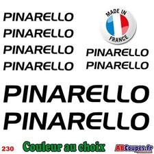 8 Stickers Pinarello - Autocollants Adhésifs Cadre Velo Bike VTT Montain - 230