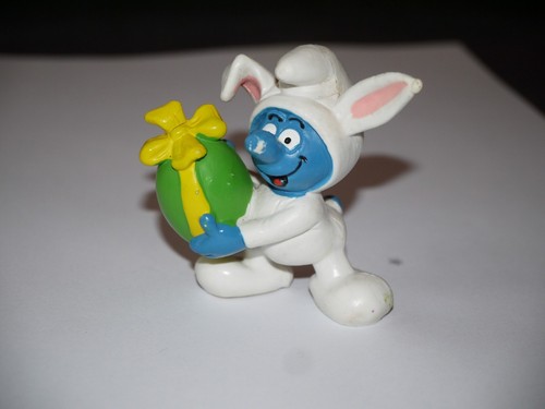 Peyo figurine schtroumpf lapin - peyo,
