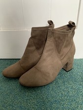 Bottes marron en daim New