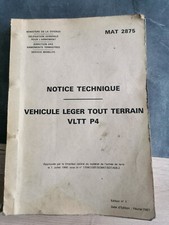 Notice technique véhicule