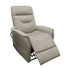 Fauteuil médicalisé Bastide microfibre Taupe jamais servi (décès) télécommande 