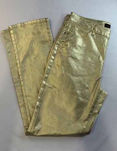Boston proper gold shiny pants - gold,
