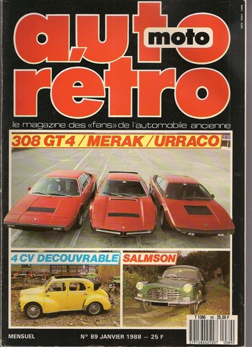 Auto retro ferrari 308 - 89,