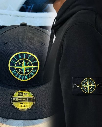 New era stone island hat - new,
