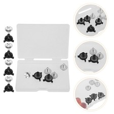  21 vis de fixation pour visière de casque : vis de rechange en plastique pour