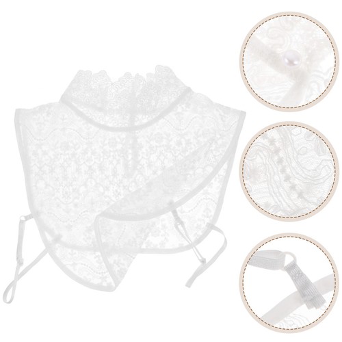 Faux col blanc - chemise, À