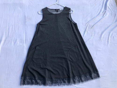 Robe list grise taille 44 - 1,