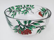 VERRERIE DE LEUNE (1861-1930) COUPE ART DÉCO signée