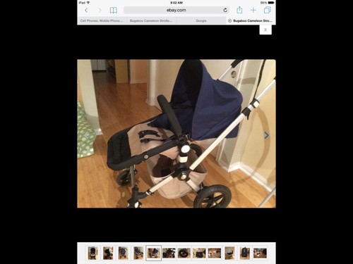 Bugaboo cameleon navy beige - navy,