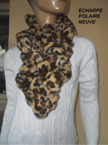 Echarpe hiver leopart - d'hiver,